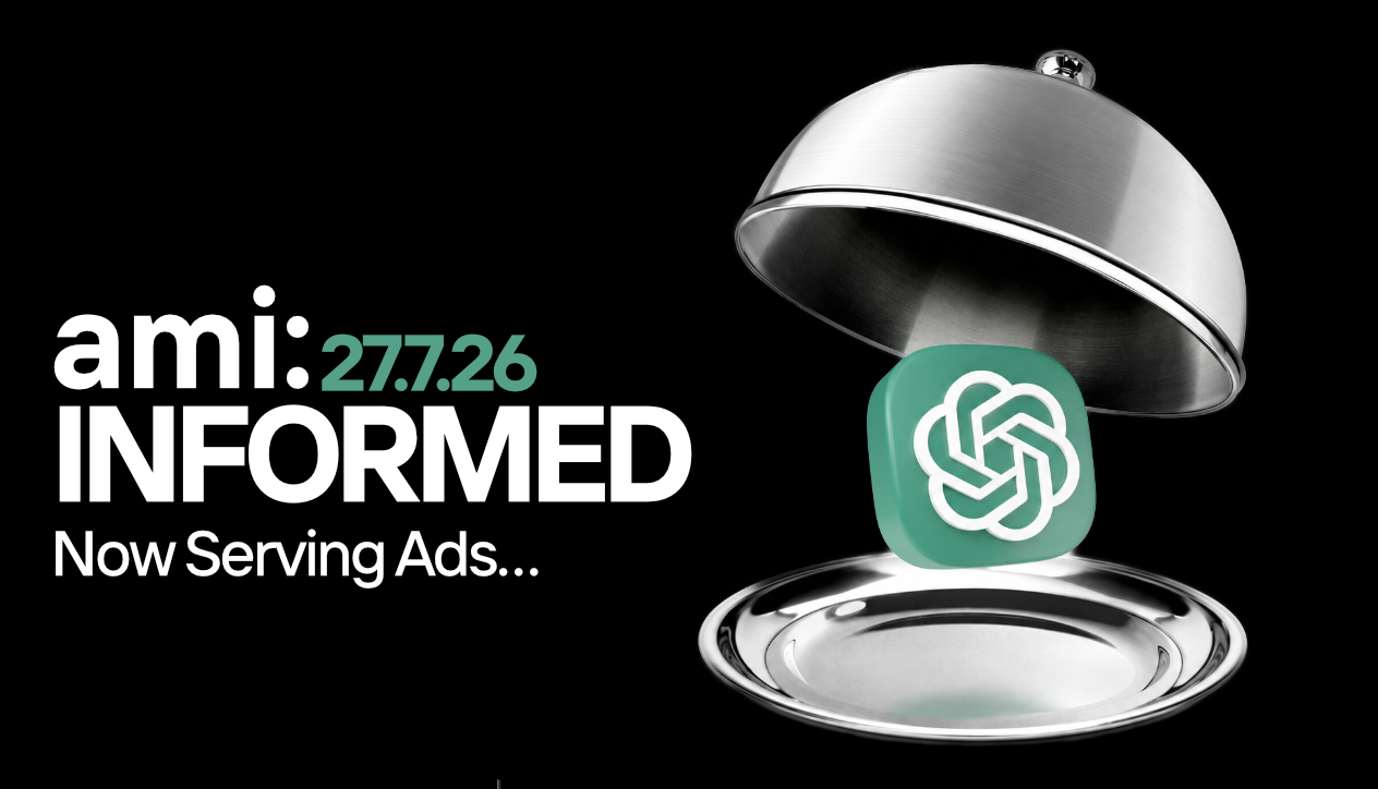 ami testing ChatGPT ads in the UK